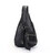 Великий рюкзак на одне плече сумка слінг John McDee чорний 4025A картинка, изображение, фото