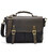 Чоловіча сумка-портфель з канвасу та шкіри TARWA RGc-3960-3md картинка, изображение, фото