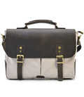 Чоловіча сумка-портфель із канвас та шкіри RGj-3960-3md TARWA картинка, изображение, фото
