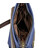 Сумка через плече в комбінації синій канвас та кінської шкіри RK-0040-4lx TARWA картинка, зображення, фото