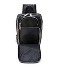 Шкіряний рюкзак Строп грудна сумка TARWA RA-0910-4lx Чорний картинка, зображення, фото