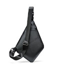 Шкіряна нагрудна сумка слінг чоловіча чорна bx7323 Bexhill картинка, зображення, фото