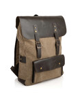 Рюкзак для ноутбука мікс парусину+шкіра RCs-9001-4lx бренду TARWA картинка, зображення, фото