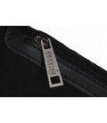 Чоловіча сумка-слінг через плече мікс канвасу та шкіри GAc-6402-3md чорна бренд TARWA картинка, зображення, фото
