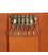 Ключниця світло-коричнева із натуральної шкіри 8130B-1 John McDee 1 картинка, изображение, фото