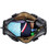 Шкіряна дорожня спортивна сумка через плече чорна John McDee 7420A картинка, зображення, фото