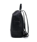 Жіночий чорний шкіряний рюкзак TARWA RA-2008-3md середнього розміру картинка, изображение, фото