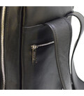 Шкіряний рюкзак для ноутбука 15 "дюймів TA-1240-4lx в чорному кольорі картинка, зображення, фото