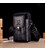 Напоясний сумка з ремінцем на плече T0073A BULL, чорна картинка, зображення, фото