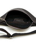 Поясна шкіряна сумка середня з фастексом, коричнева шкіра TARWA FC-3005-4lx картинка, изображение, фото