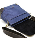 Компактна сумка-месенджер із канвасу через плече RKc-1309-4lx TARWA картинка, зображення, фото