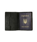 Обкладинка для паспорта чорна Grande Pelle 252610 картинка, изображение, фото