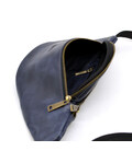 Шкіряна сумка на пояс бренду TARWA RK-3036-4lx синя, великий розмір картинка, зображення, фото