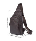 Міні-рюкзак чоловічий на одну шлею JD4013Q John McDee картинка, изображение, фото