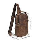 Модний рюкзак JD4009B на моношлейке з натуральної шкіри Crazy Horse картинка, изображение, фото