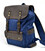Рюкзак унісекс парусина + шкіра RK-9001-4lx бренду TARWA картинка, зображення, фото
