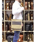 Чоловіча сумка парусина канвас та шкіра RH-0040-4lx Tarwa картинка, зображення, фото