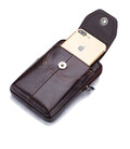 Напоясний сумка-чохол для смартфона T1398 Bull з натуральної шкіри картинка, изображение, фото