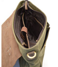 Чоловіча сумка-портфель шкіра + канвас RH-3960-4lx від українського бренду TARWA картинка, зображення, фото
