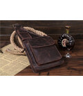 Фірмова шкіряна сумка крос-боді, рюкзак на одне плече, колір коричневий, Bexhill bx1089 картинка, зображення, фото