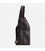 Нестандартна шкіряна сумка крос-боді, чорний колір, HILL BURRY 3161 картинка, изображение, фото