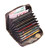 Фірмовий чоловічий кардхолдер колір шоколад John McDee JDR-8117Q-2 картинка, изображение, фото