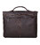 Чоловік шкіряний портфель, сумка для ноутбука, коричнева 7090R картинка, зображення, фото
