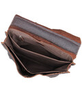 Чоловік шкіряний портфель, сумка для ноутбука, коричнева 7090R картинка, изображение, фото