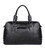 Шкіряна стильна дорожня сумка, чорна 7190A John McDee картинка, изображение, фото