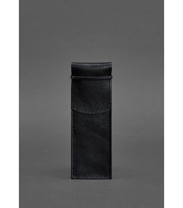 Кожаный чехол для ручек 1.0 черный картинка, изображение, фото