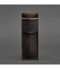 Кожаный чехол для ручек 1.0 темно-коричневый Crazy Horse картинка, изображение, фото