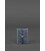 Кожаный кард-кейс 1.1 синий картинка, изображение, фото