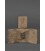 Кожаный кард-кейс 1.1 темно-коричневый Crazy Horse картинка, изображение, фото