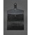 Шкіряне портмоне 3.0 чорне Krast картинка, зображення, фото