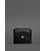 Шкіряне портмоне 4.2 на кнопці чорне картинка, зображення, фото