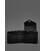 Кожаное портмоне 4.2 на кнопке черное картинка, изображение, фото