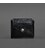 Кожаное портмоне 4.2 на кнопке черное картинка, изображение, фото