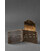 Шкіряне портмоне 4.2 на кнопці темно-коричневе Crazy Horse картинка, зображення, фото