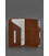 Шкіряний тревел-кейс 3.0 світло-коричневий з мандалою Crazy Horse картинка, зображення, фото