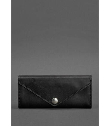 Жіночий шкіряний гаманець Керрі 1.0 чорний Krast картинка, зображення, фото