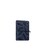 Кожаный кард-кейс 7.0 синий с перьями картинка, изображение, фото