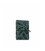 Шкіряний кард-кейс 7.0 зелений з пір'ям картинка, зображення, фото