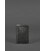 Кожаный кард-кейс (визитница) 6.0 черный картинка, изображение, фото