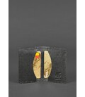 Шкіряний кард-кейс (візитниця) 6.0 чорний картинка, зображення, фото