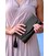 Шкіряна жіноча сумка Еліс чорна картинка, зображення, фото
