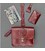 Женский подарочный набор кожаных аксессуаров Бордо Краст картинка, изображение, фото