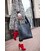 Шкіряна жіноча сумка шоппер Бетсі чорна картинка, зображення, фото