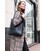 Шкіряна жіноча сумка шоппер Бетсі чорна картинка, зображення, фото