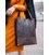 Кожаная женская сумка шоппер Бэтси темно-коричневый Crazy Horse картинка, изображение, фото