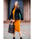 Шкіряна жіноча сумка шоппер Бетсі темно-коричнева картинка, зображення, фото